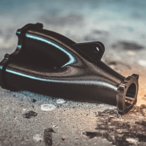 ABSpro Flansch aus dem 3D Drucker