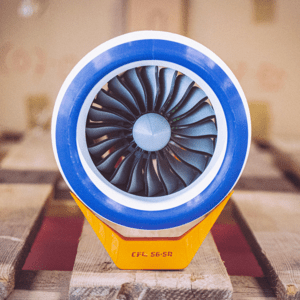 formfutura_high-precision-pla_yet-engine-front-3D Druck