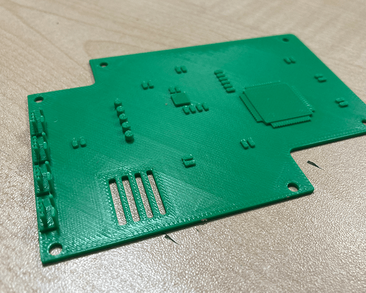 FDM Druck Passform Platine
