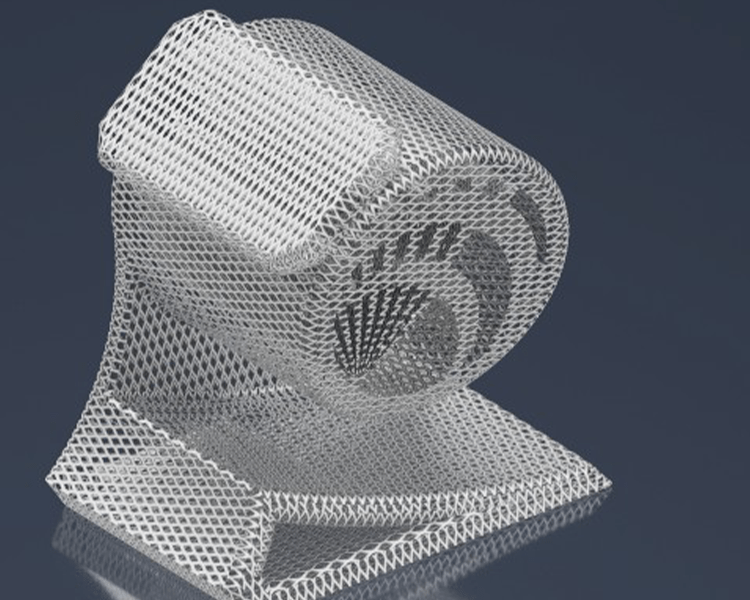 Uhrenaufnahme mit integriertem Metallmustergitter – edle CAD-Lösung für Juweliere und Designanwendungen